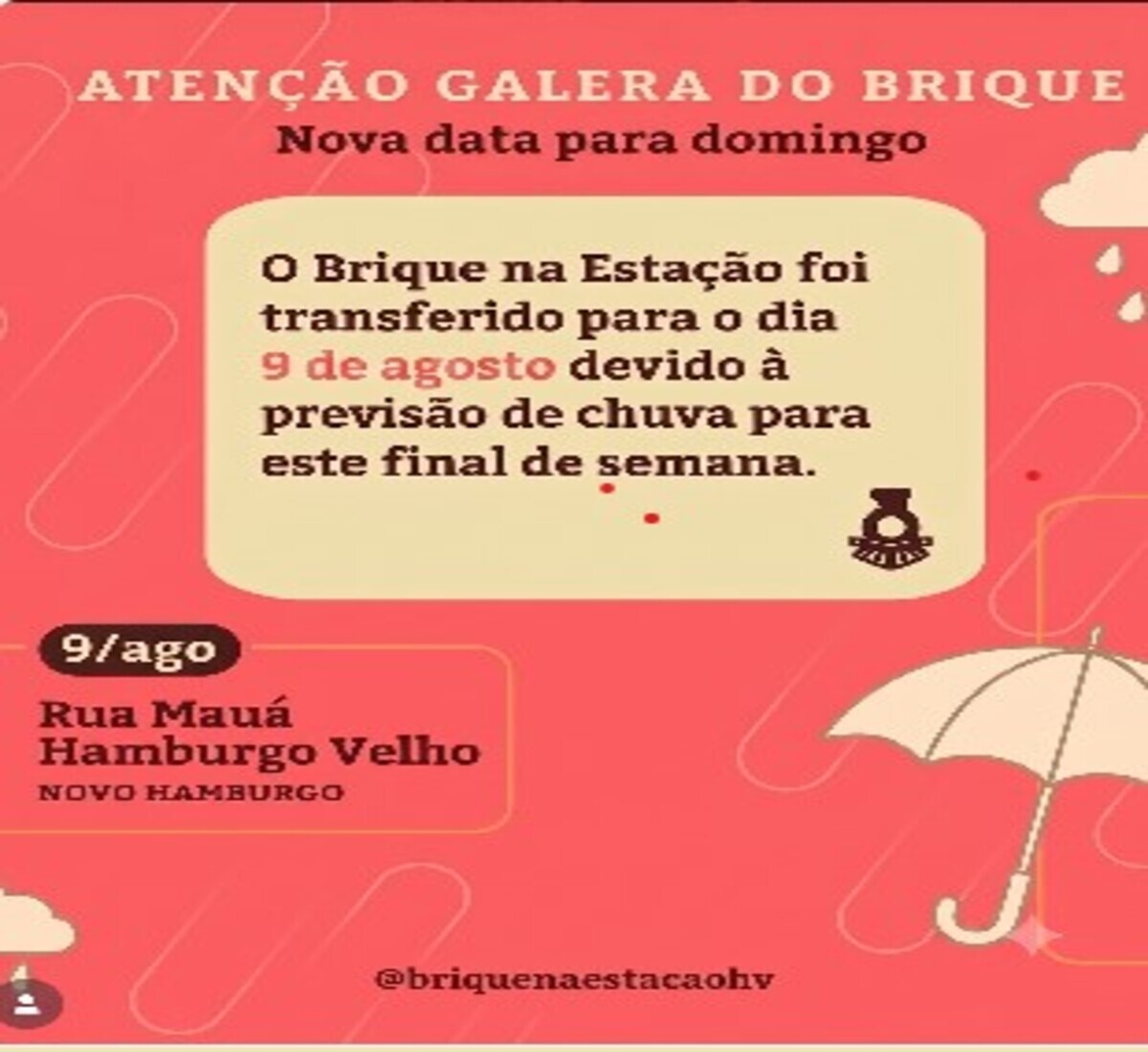 Brique na Estação  - Agosto