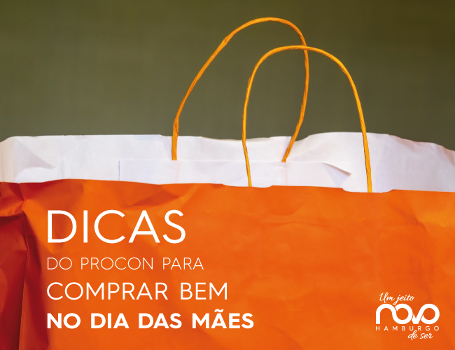 Sacola de compra de papel com duas alças