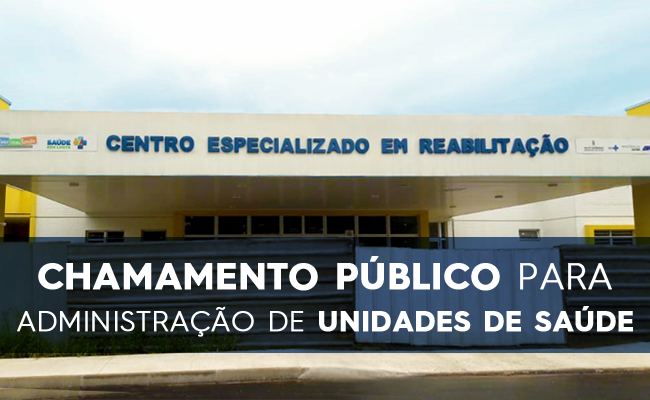 Fachada de um prédio escrito Centro Especializado em Reabilitações