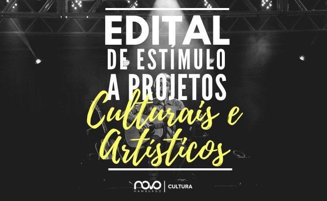 Com um artista de fundo, escrito edital de estímulo a projetos culturais e artísticos
