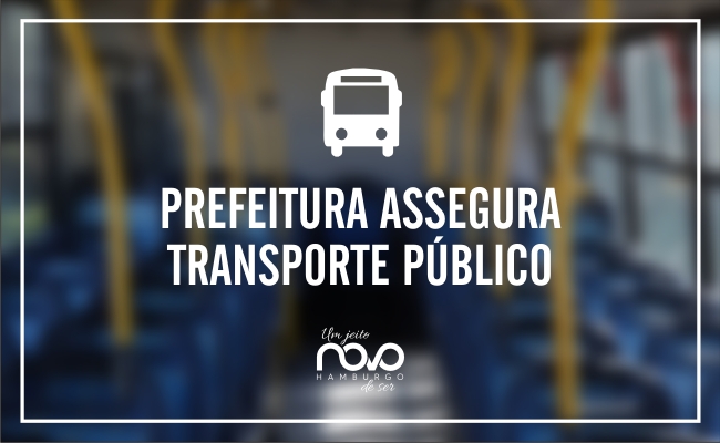 Prefeitura assegura transporte público