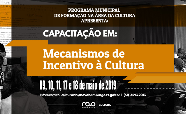 Capacitação em Mecanismos de Incentivo à Cultura