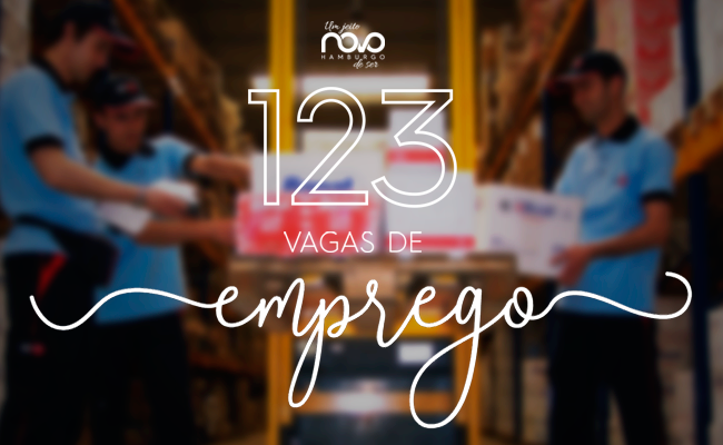 123 vagas de emprego