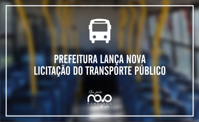 Prefeitura lança nova licitação do transporte público