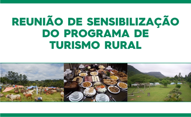 Reunião de Sensibilização do Programa Turismo Rural
