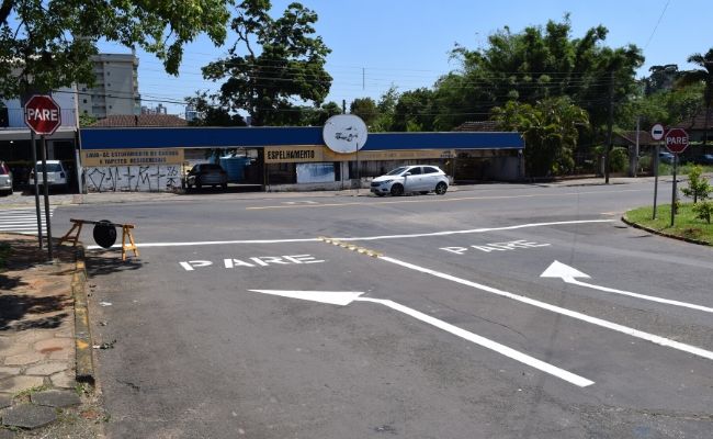 Esquina de uma rua