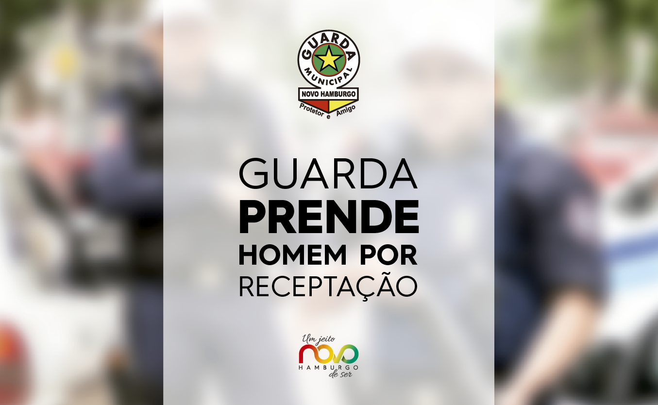 Guarda prende homem por receptação