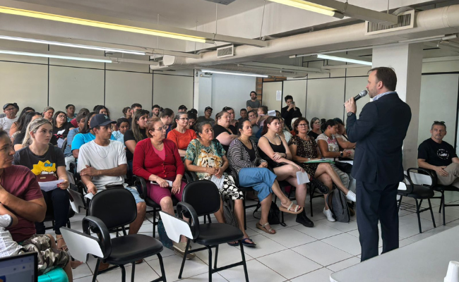 superintendente-executivo de Habitação da Caixa Econômica Federal no Vale do Sinos, Ricardo Darós, deu detalhes do programa