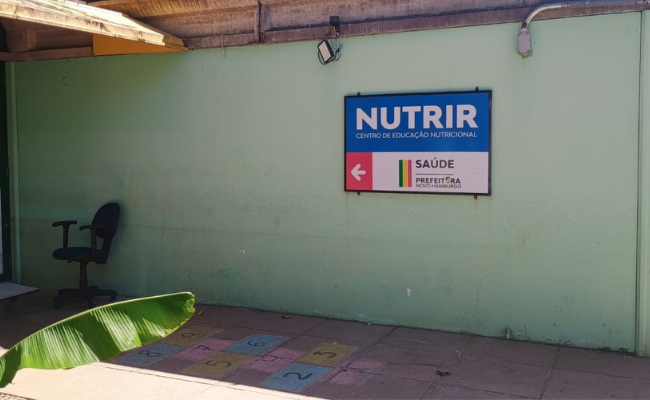 Programa Nutrir fica nos fundos da Escola Municipal Favo de Mel