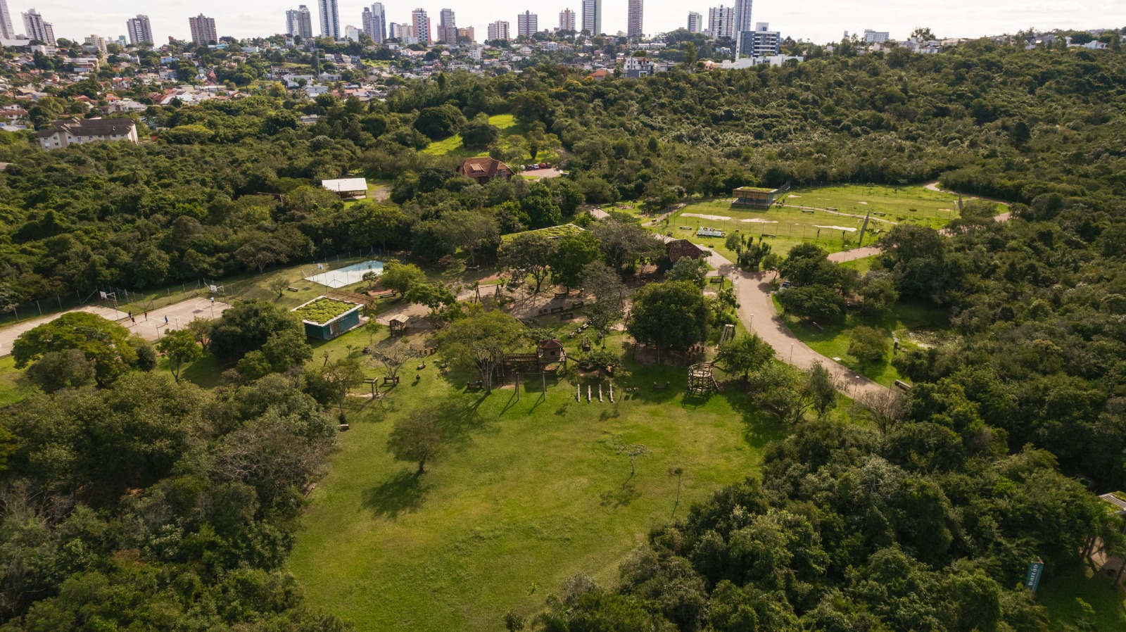 Parcão é um dos locais mais emblemáticos da cidade