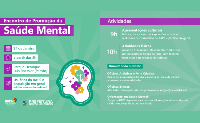 Encontro de Promoção da Saúde Mental no Parcão