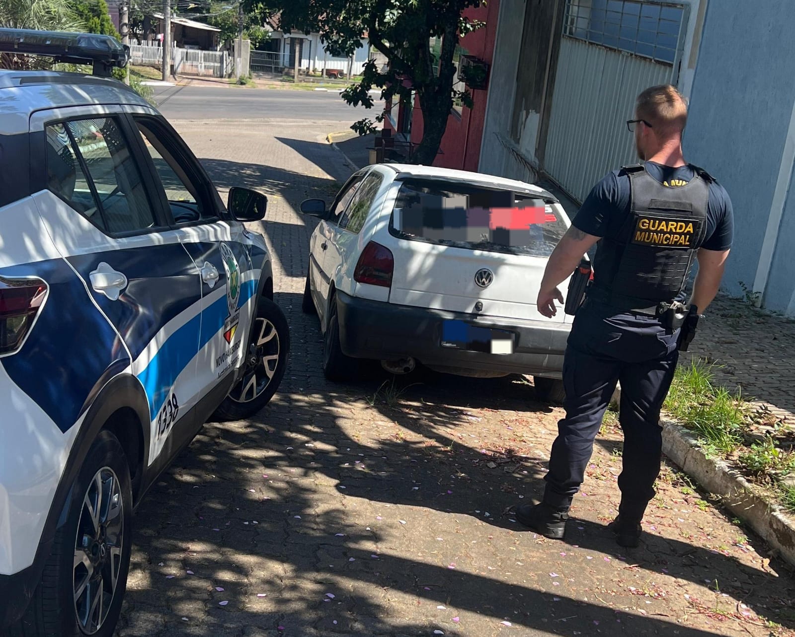Terceiro carro recuperado pela Guarda na terça-feira