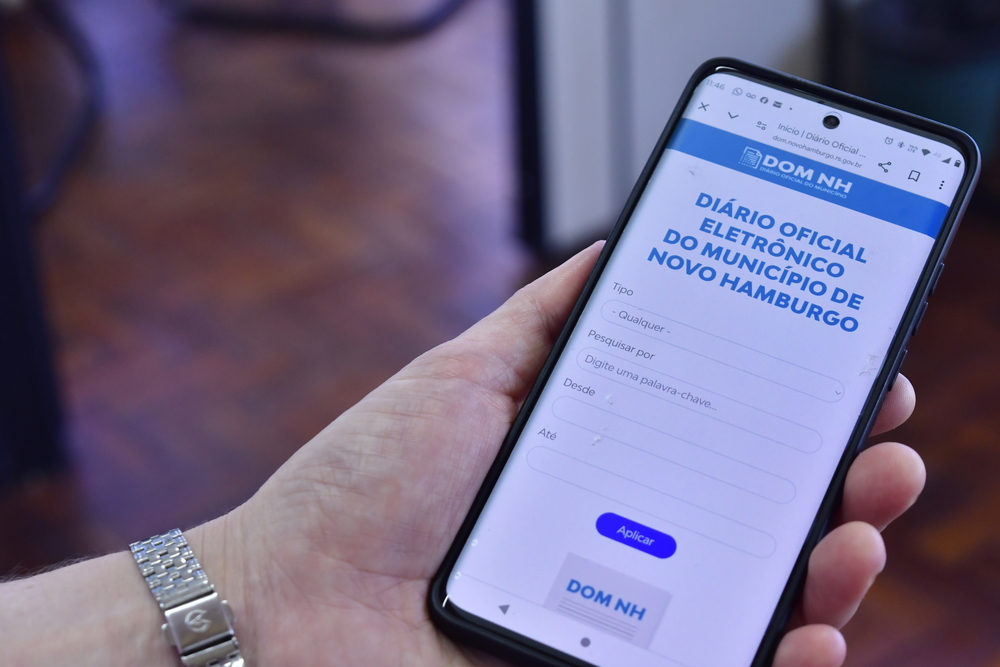Diário Oficial Municipal eletrônico completará dois anos no ar