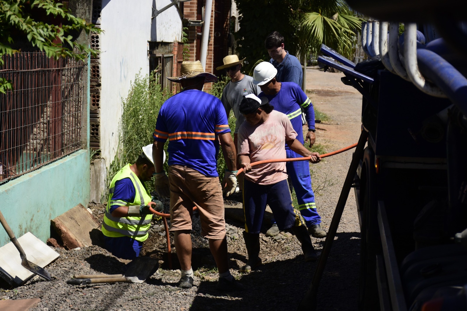 Serviço na Rua Jumbo é finalizado nesta quarta-feira (5)