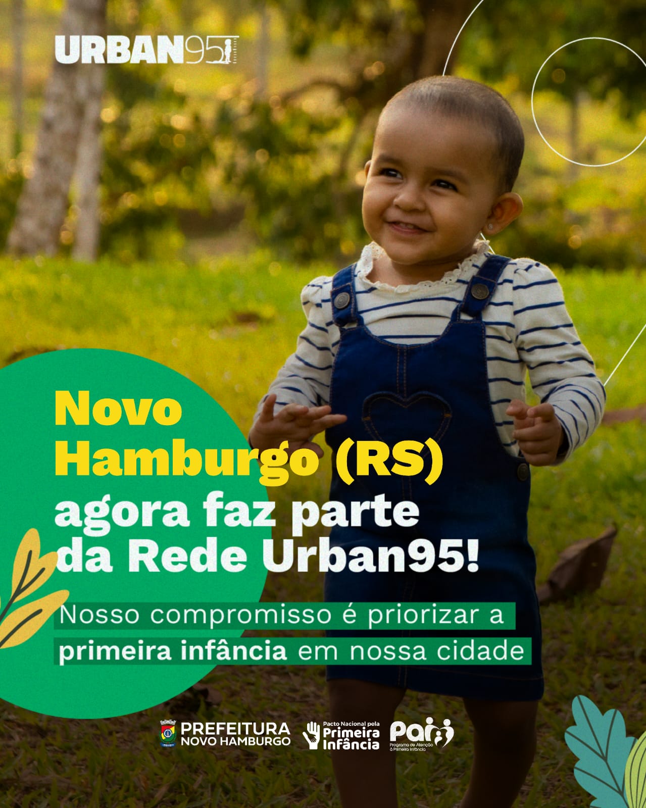 Novo Hamburgo firma parceria internacional para criar espaços, programas e serviços voltados para a primeira infância