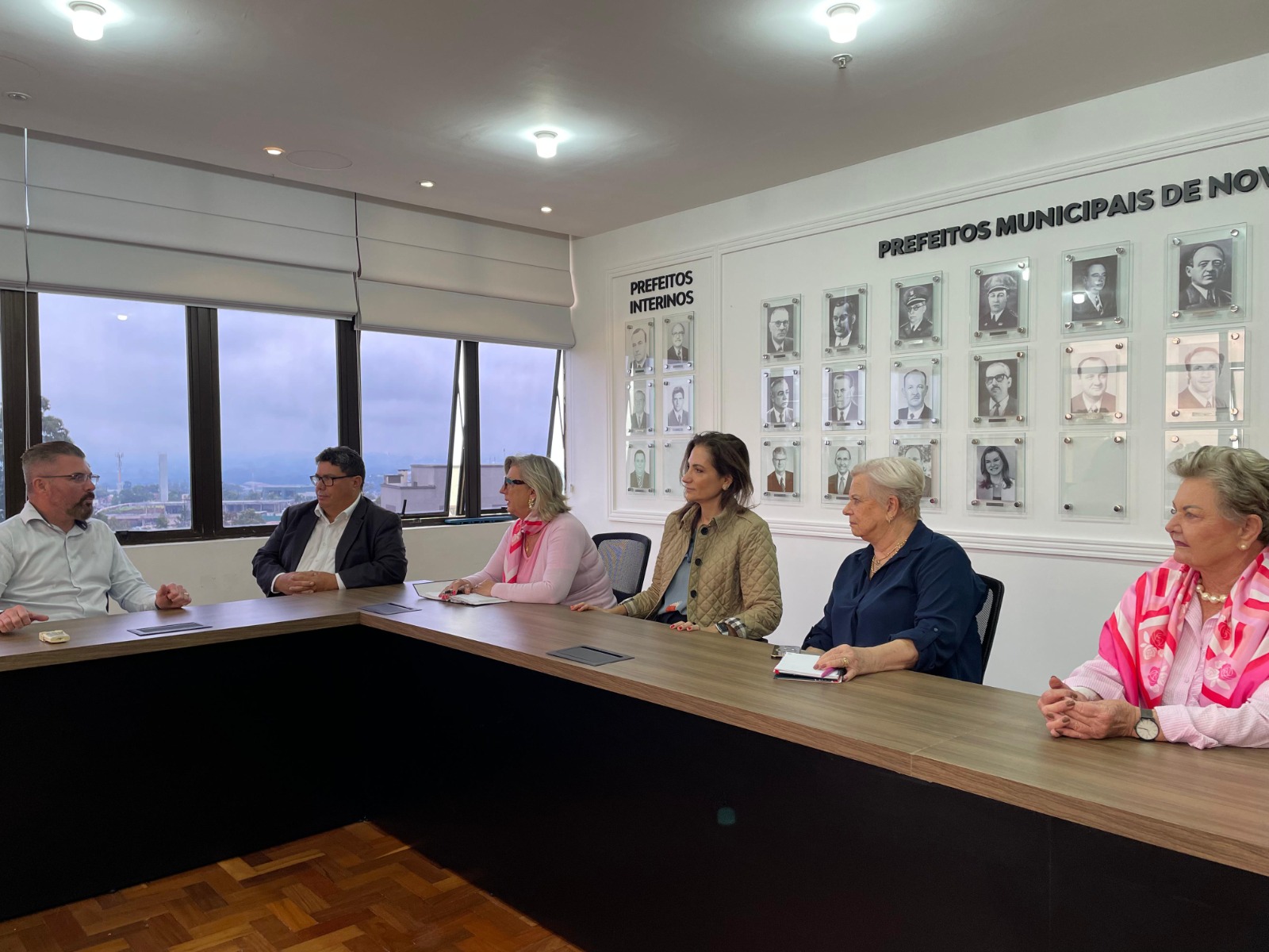 Liga Feminina pede apoio ao Município para receber emenda parlamentar