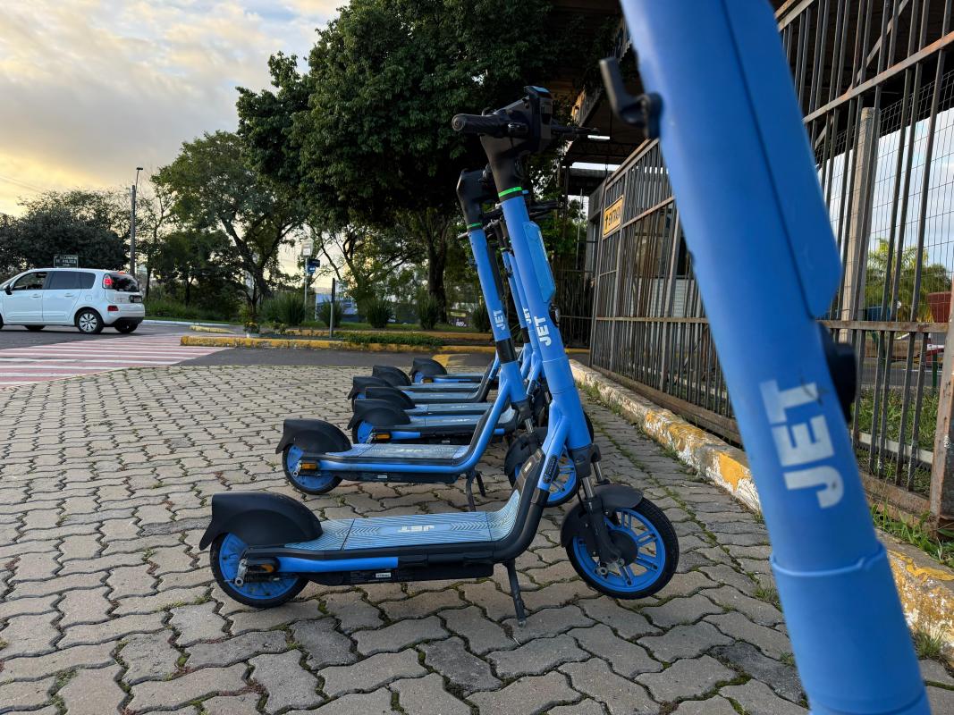 Instrutores darão orientações do uso e respeito ao trânsito com os patinetes