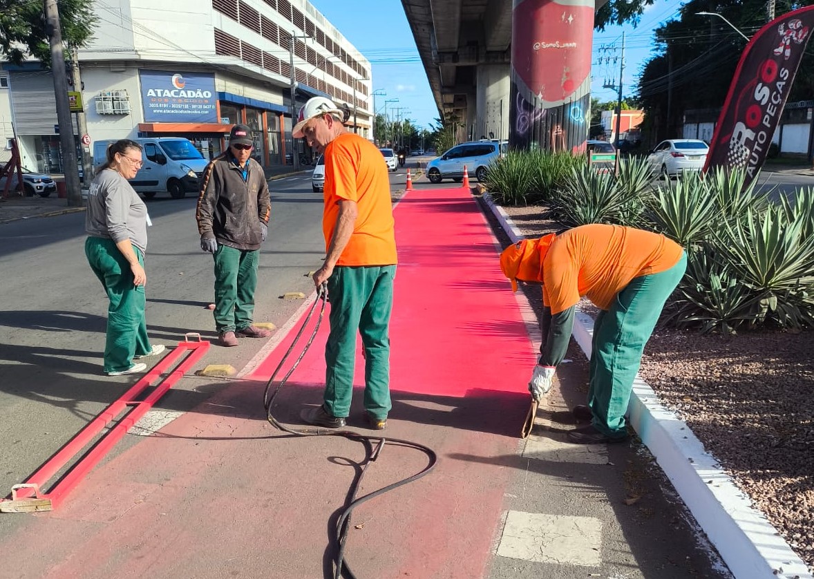 Ciclovia passa por revitalização na área central 