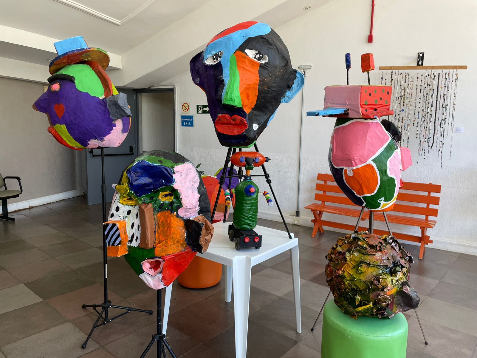 Mostra reúne obras de usuários e profissionais da Rede de Atenção Psicossocial 