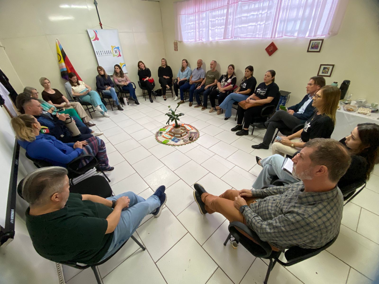 Reunião do grupo gestor do Restaura NH foi realizada nesta segunda-feira (19)