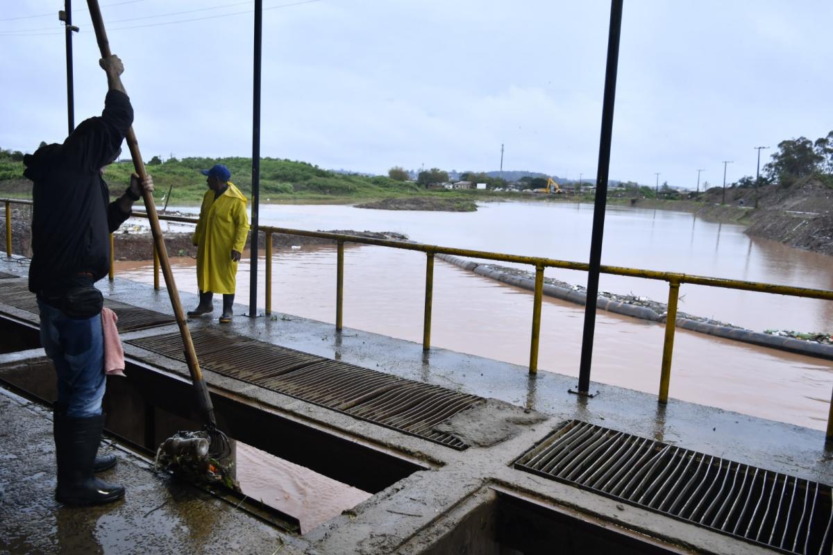 Monitoramento da chuva: Casa de Bombas tem seis equipamentos em funcionamento 