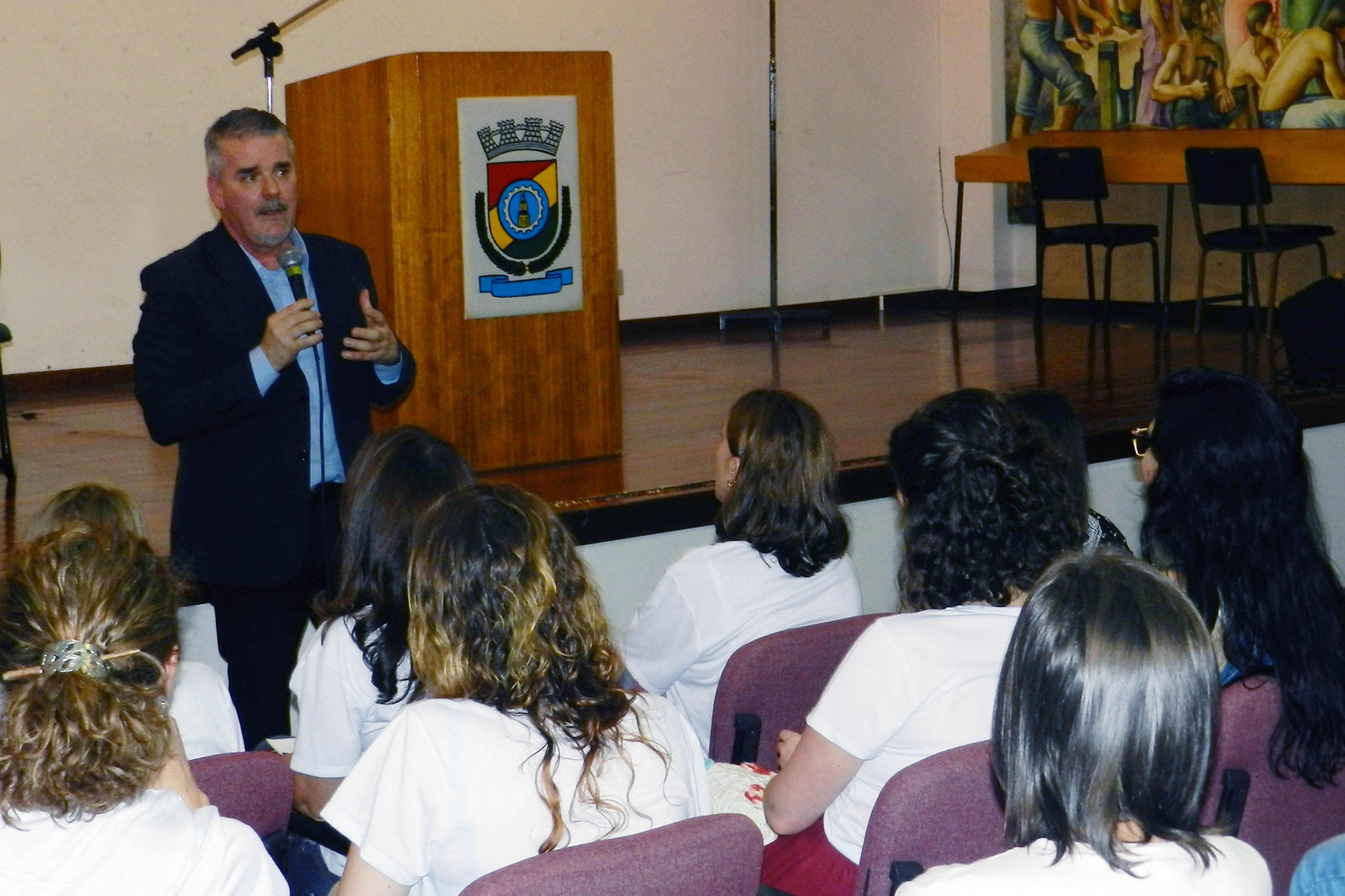 Marcos Rolim faz palestra