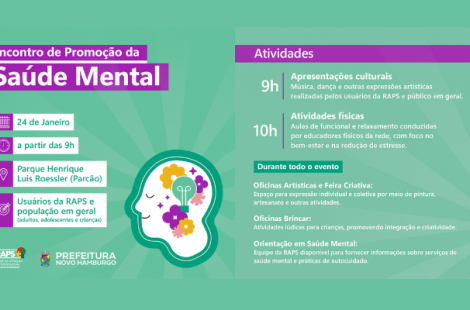 Encontro de Promoção da Saúde Mental no Parcão