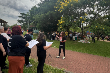 Aberto à comunidade em geral, o evento era voltado aos usuários da Rede de Atenção Psicossocial (RAPS) da cidade.