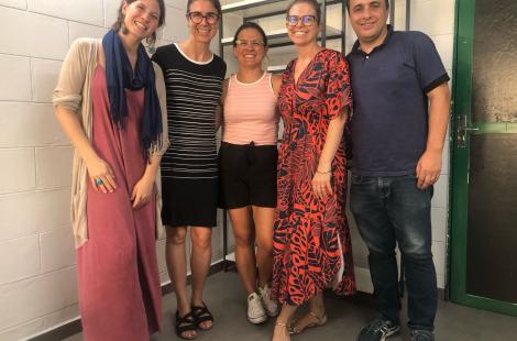 Projeto de poesia na Escola Arnaldo Grin 