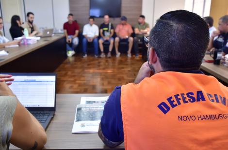 Reunião faz parte do desenvolvimento do plano de contingência de Novo Hamburgo