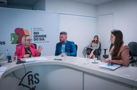 Situação da saúde de Novo Hamburgo é apresentada para governo do Estado 