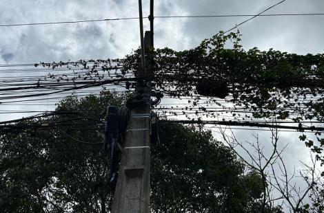 Prefeitura divulga cronograma de operação de retirada de fios soltos 
