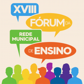 Logomarca Fórum da Rede Municipal de Ensino 2021